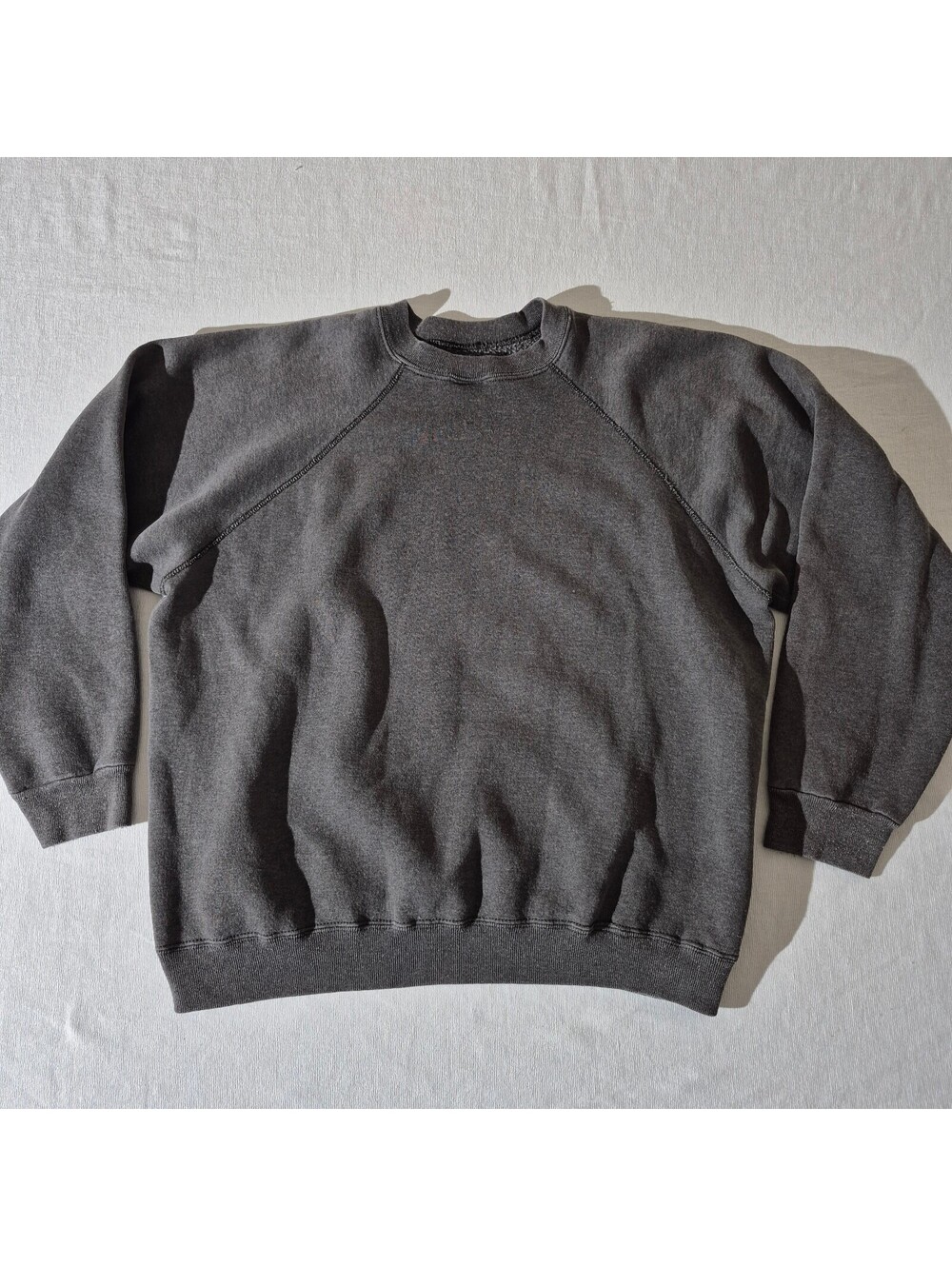 Vintage 80s 90s Mens Gray Med? Crewneck Sweatshirt